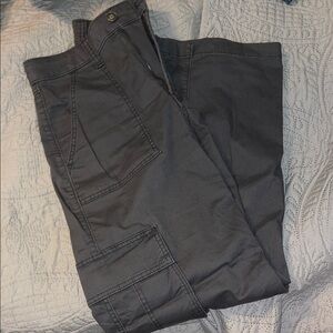 Women Gray Cargo Pants
